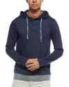 Shop Unsimply Stitched Stitched Henley Hoodie