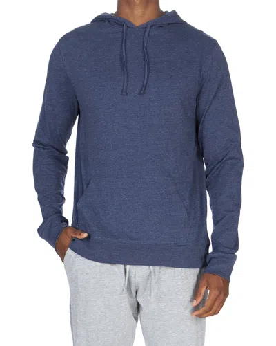 Unsimply Stitched Super Soft Pullover Hoodie In Blue