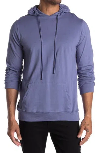 Unsimply Stitched Super Soft Pullover Hoodie In Blue