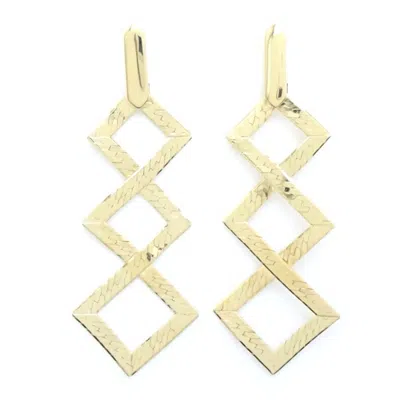 Pre-owned Unspecified (18k) Stud Earrings () In Gold