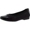 Unstructured By Clarks Un Darcey Cap Womens Nubuck Comfort Insole Flats In Multi