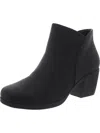 Unstructured By Clarks Un Lindel Womens Leather Stacked Heel Ankle Boots In Multi