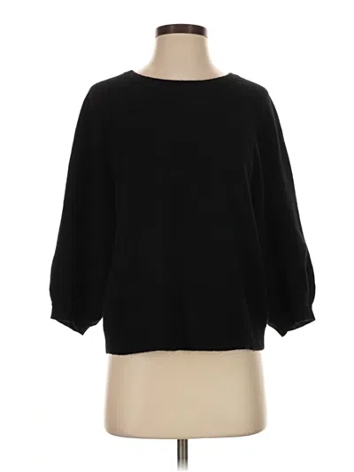 Pre-owned Unsubscribed 3/4 Sleeve T-shirt In Black