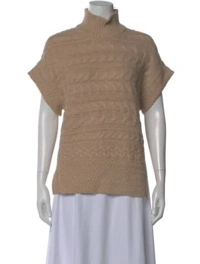 Pre-owned Unsubscribed Alpaca Turtleneck Sweater In Neutral