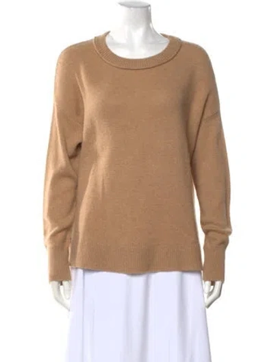 Pre-owned Unsubscribed Cashmere Crew Neck Sweater In Neutral