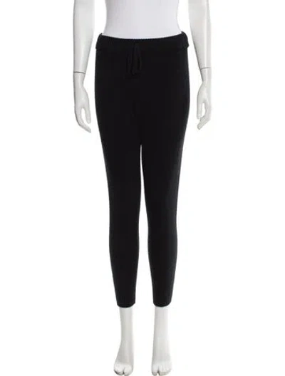 Pre-owned Unsubscribed Cashmere Mock Neck Sweater In Black