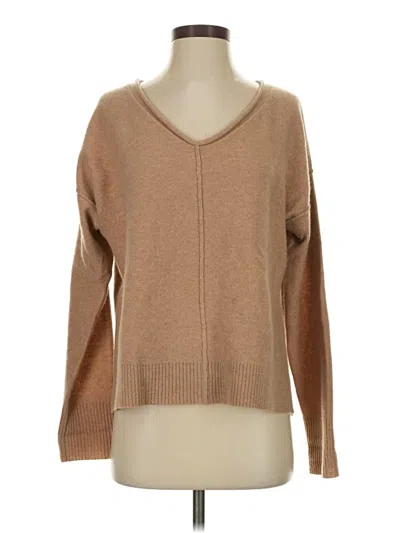 Pre-owned Unsubscribed Cashmere Pullover Sweater In Brown