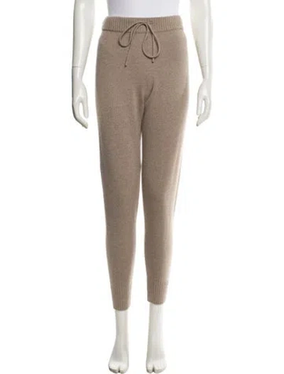 Pre-owned Unsubscribed Cashmere Skinny Leg Pants In Neutral