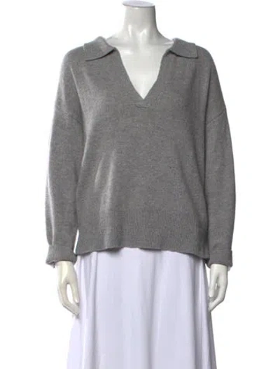 Pre-owned Unsubscribed Cashmere Sweater In Gray