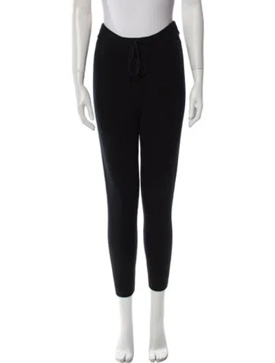 Pre-owned Unsubscribed Cashmere Sweatpants In Black