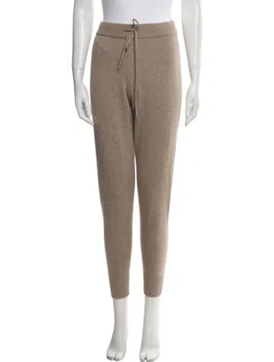 Pre-owned Unsubscribed Cashmere Sweatpants In Neutral