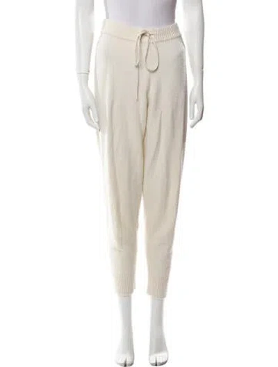 Pre-owned Unsubscribed Cashmere Sweatpants In Neutral