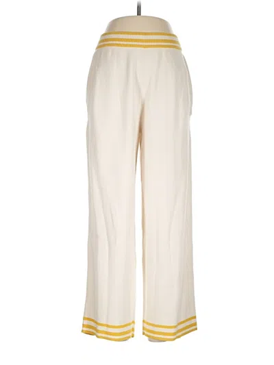 Pre-owned Unsubscribed Casual Pants In Ivory