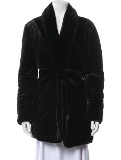 Pre-owned Unsubscribed Coat In Black