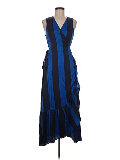 Pre-owned Unsubscribed Cocktail Dress In Blue