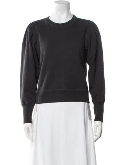 Pre-owned Unsubscribed Crew Neck Long Sleeve Sweatshirt In Grey