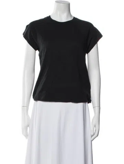Pre-owned Unsubscribed Crew Neck Short Sleeve T-shirt In Black