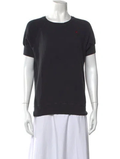 Pre-owned Unsubscribed Crew Neck Short Sleeve T-shirt In Gray