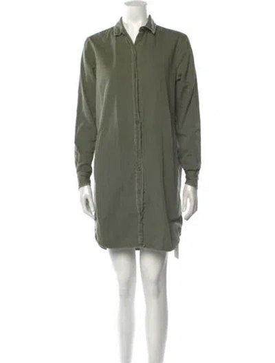 Pre-owned Unsubscribed Mini Dress In Green
