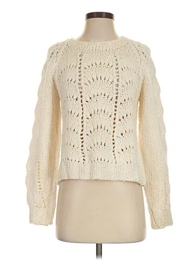 Pre-owned Unsubscribed Pullover Sweater In Ivory