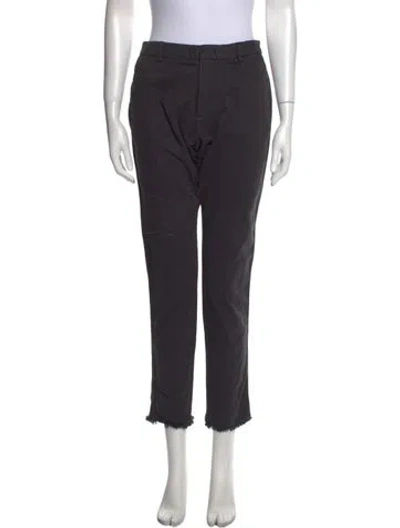 Pre-owned Unsubscribed Straight Leg Pants In Gray