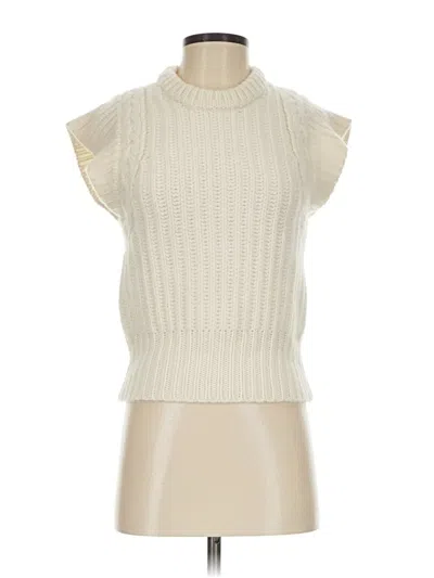 Pre-owned Unsubscribed Sweater Vest In Ivory