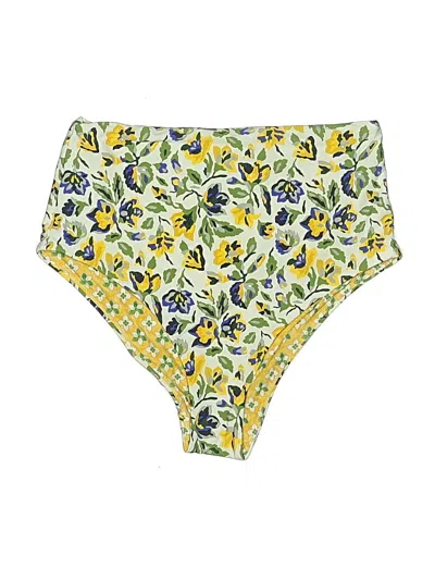 Pre-owned Unsubscribed Swimsuit Bottoms In Yellow