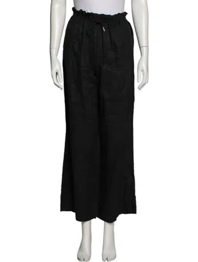 Pre-owned Unsubscribed Wide Leg Pants In Black