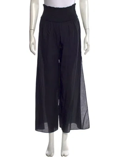Pre-owned Unsubscribed Wide Leg Pants In Blue