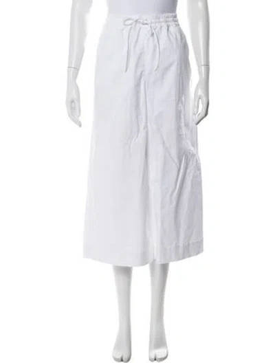 Pre-owned Unsubscribed Wide Leg Pants In White