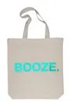 Unsweetened Canvas Tote Bag In Booze In Multi