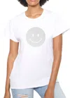 Unsweetened Happy Diamond Tee In White Happy Diamond In Multi