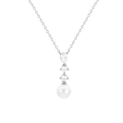 Untamed Petals At Last Necklace In Silver