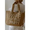 Untamed Petals Bach Party Pearl Tote In Brown