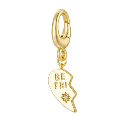 Untamed Petals Best Friends Charm In Gold