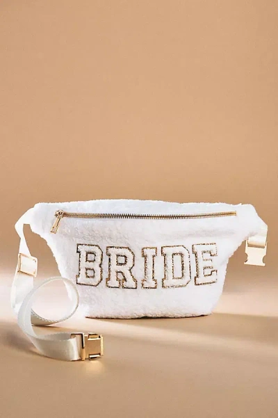 Untamed Petals Bride Varsity Belt Bag