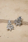 Untamed Petals Carla Crystal Stud Earrings In Metallic