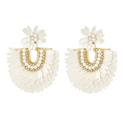 Untamed Petals Dubai Earring In Pattern