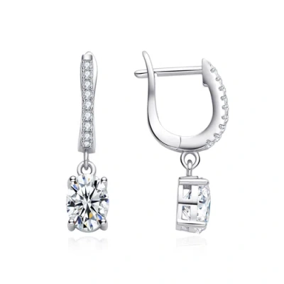 Untamed Petals Duchess Crystal Drop Earrings In Metallic