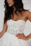 Untamed Petals Jacqueline Mini Dress In White