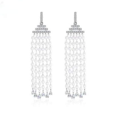 Untamed Petals Julia Waterfall Drops In Silver