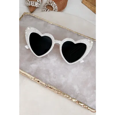 Untamed Petals Marley Sunnies In White
