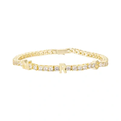 Untamed Petals Mrs Crystal Bracelet In Multi