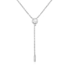 Untamed Petals Pilar Crystal Drop Pendant In Metallic