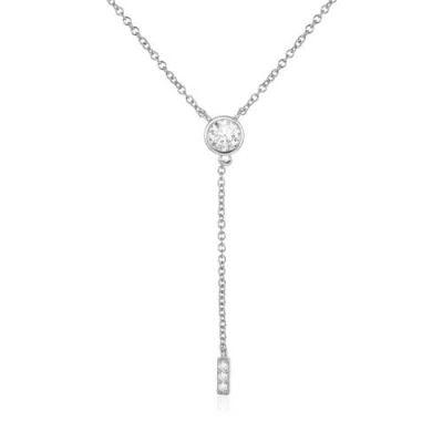 Untamed Petals Pilar Crystal Drop Pendant In Metallic