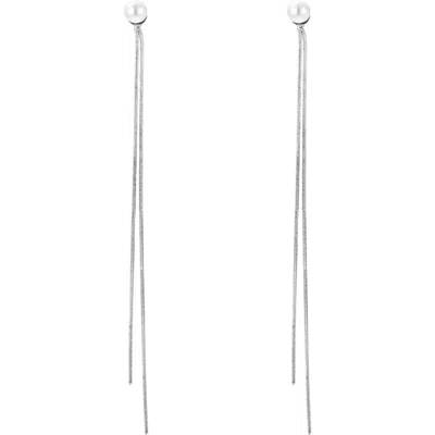 Untamed Petals Viola Modern Pearl Drop In Pattern