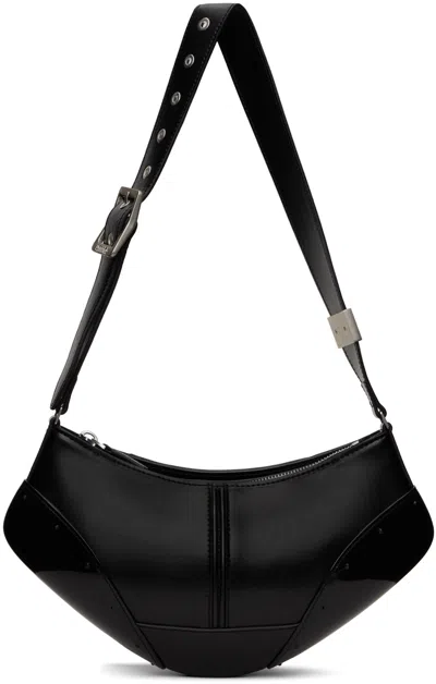 Untitlab Black Briefs Sling Bag In Nero