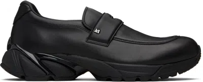 Untitlab Black Helix Loafers