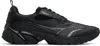 Untitlab Black Helix Swift Trek Sneakers In Black