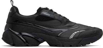 Untitlab Black Helix Swift Trek Sneakers